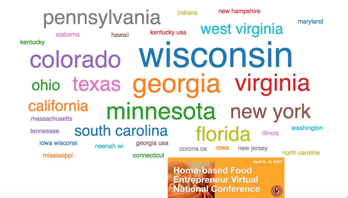 11 days to Home-based Food Entrepreneur Virtual Conference, April 6 - 9. #cottagefood #cottagefoodlaws #foodentrepreneurs from 30 states.  Register ($20): whova.com/web/wfts_202006 @forrager @FTCLDF @IJ @MNCottageLaw @CAFScenter  @FarmCommons @ncrsare @graincollab @RtCountryside