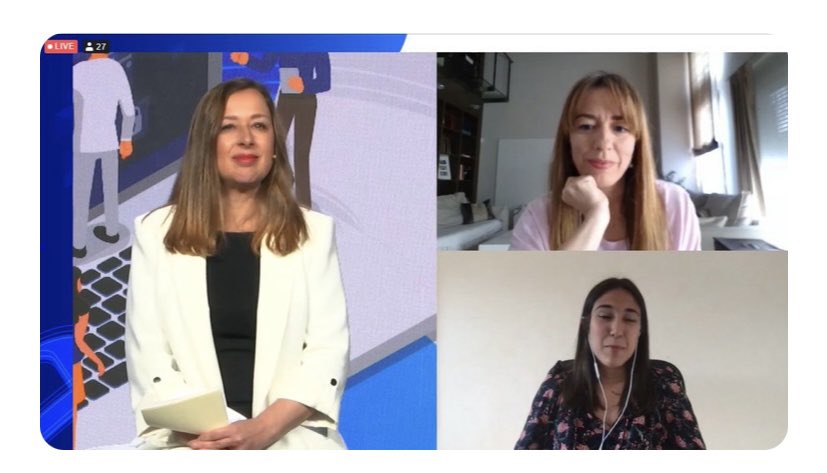 Eva_Atienza's tweet photo. Gracias @OITCinterfor por invitarme a participar en el foro internacional “Hacia una nueva era digital en la formación profesional para el empleo” Junto a Google, hemos hablado de la importancia de la formación continua y las capacidades. Un gran reto por delante! #FormandoFuturo https://t.co/TpcKgglCnZ