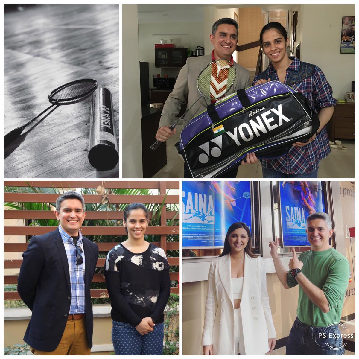 The journey from signing to release 
#Saina - releasing on 26th March 
<a href="/ParineetiChopra/">Parineeti Chopra</a> <a href="/Sujay_Jairaj/">Sujay Jairaj</a>  ☺️☺️👍