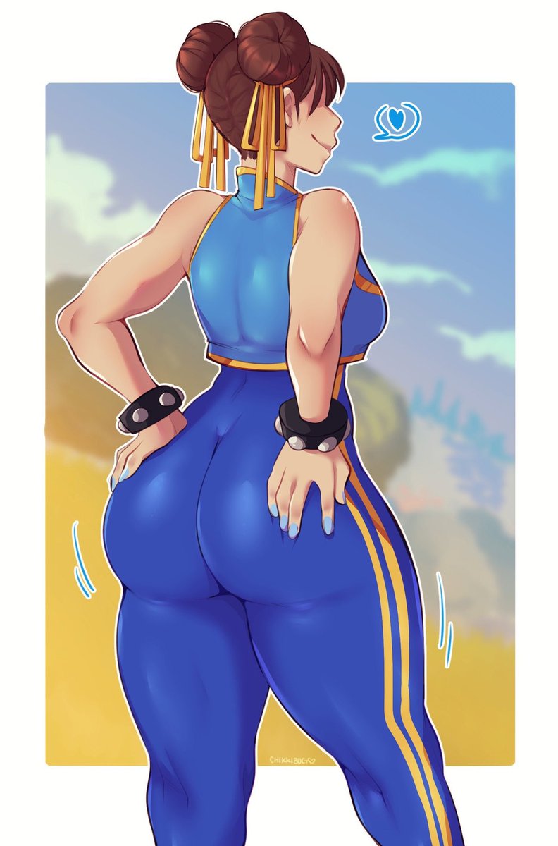 SuperLxst's tweet photo. Chun Li knows how far her ass is. And she knows you stare. https://t.co/whGdnbYu89
