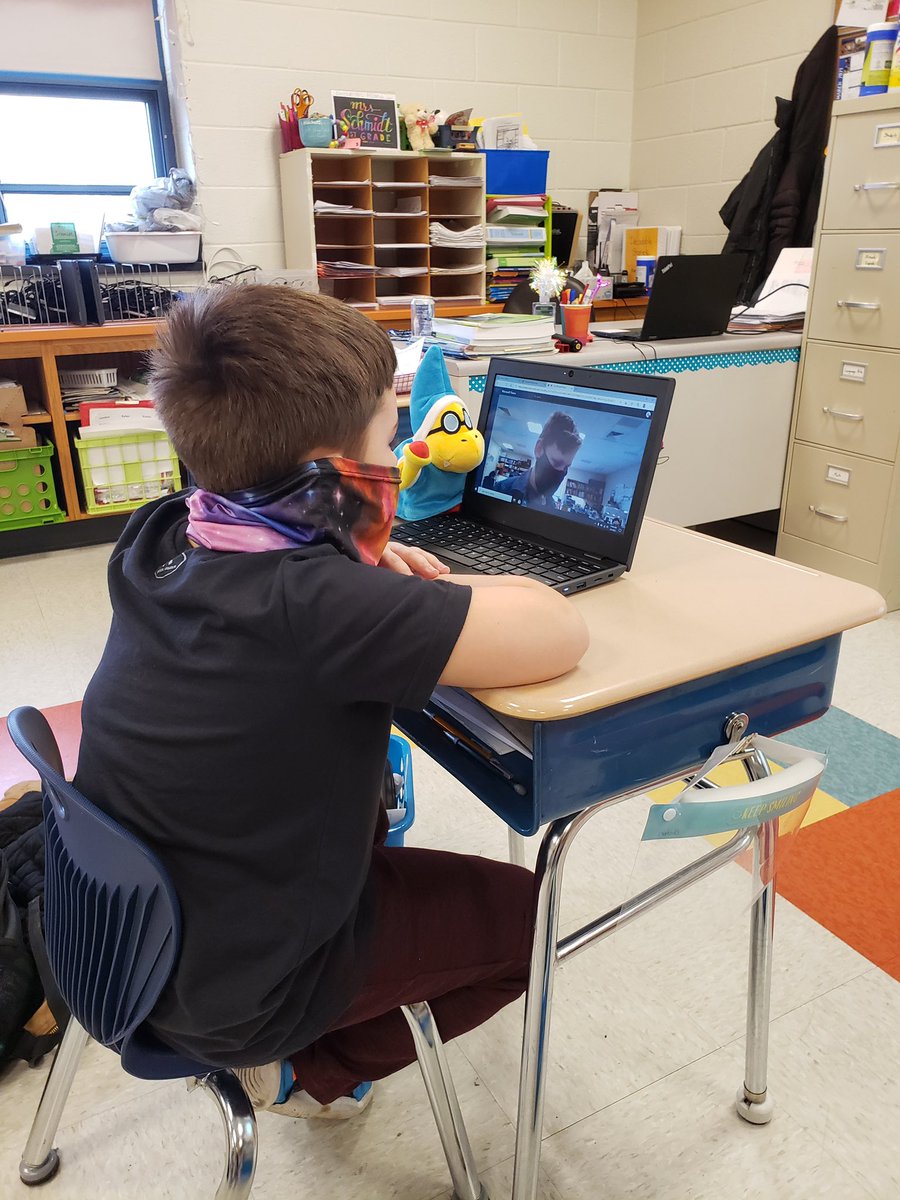 FalconEdTech's tweet image. UC continues the tradition of “Reading  Buddies” through the use of Microsoft Teams. Great job by 1st and 5th grade students, as well as our classroom teachers for their flexibility and ingenuity!   #ccstrong #falconpride