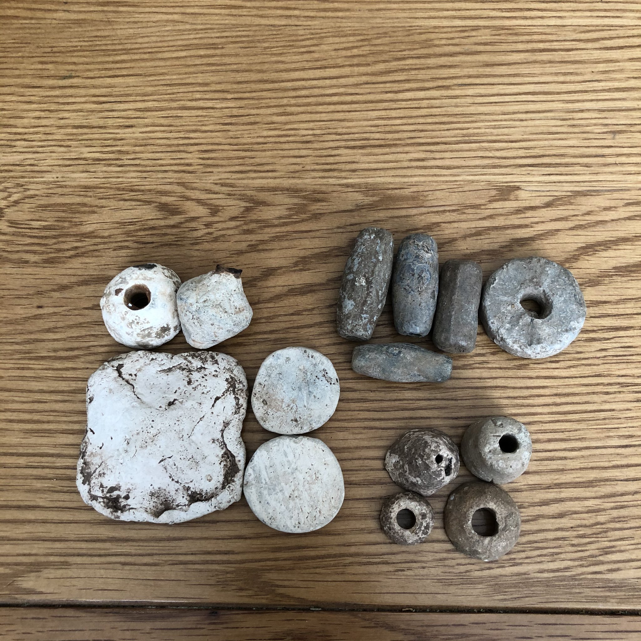 UnderTheMud on X: My collection of lead weights so far , dating