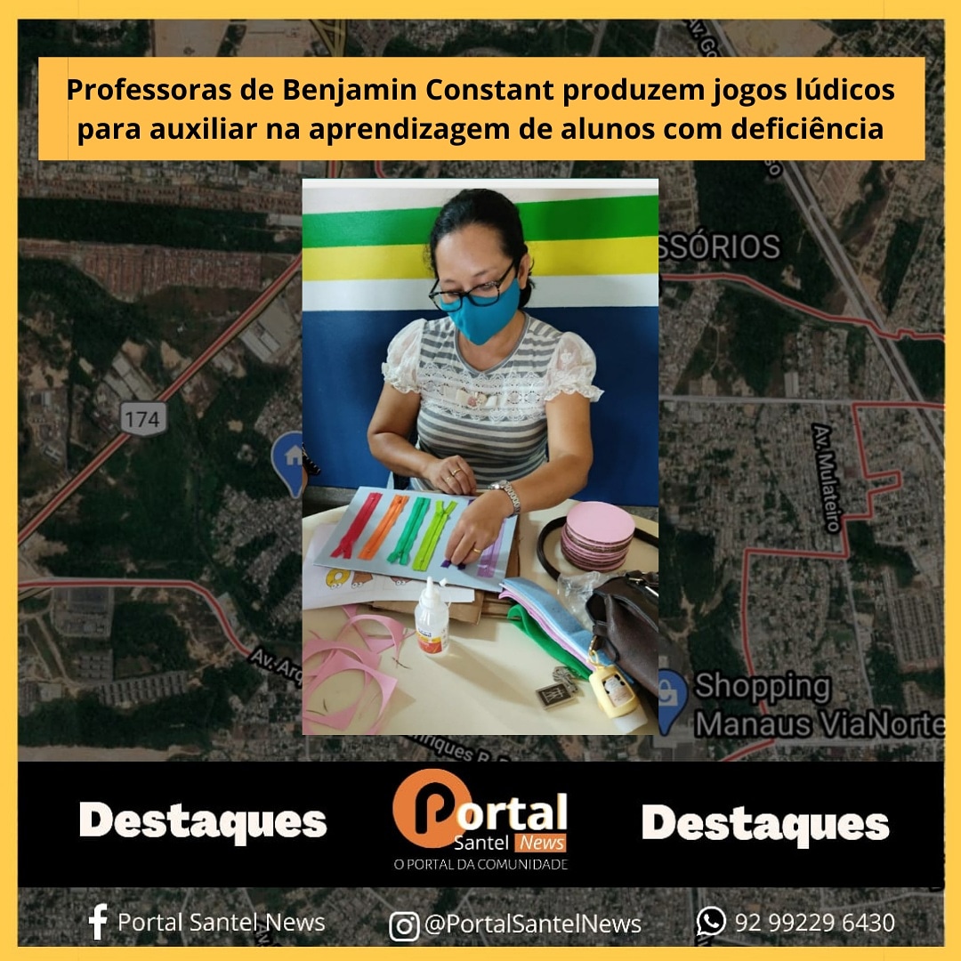 NewsSantel's tweet image. "Professoras de Benjamin Constant produzem jogos lúdicos para auxiliar na aprendizagem de alunos com deficiência"

Leia mais detalhes no Portal Santel News:
portalsantelnews.com.br/professoras-de…

#portalsantelnews #educação  #BejaminConstant  #deficientes