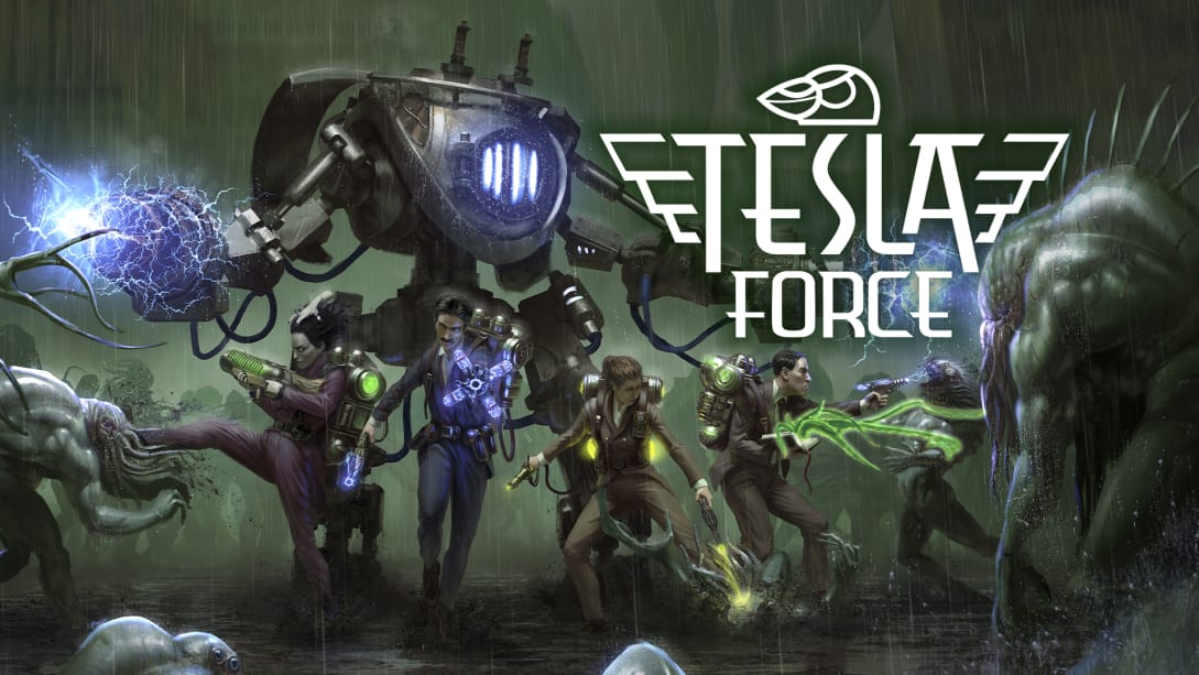 FandomLedger's tweet photo. Procedurally generated, rogue-lite top-down shooter #TeslaForce from the fantastic @10tonsLtd is out today and you can bet we have a #Review coming up for you! Stay tuned for our verdict or go pick it up now!

https://t.co/9eL7D8b2BP https://t.co/T4HiNP5o06