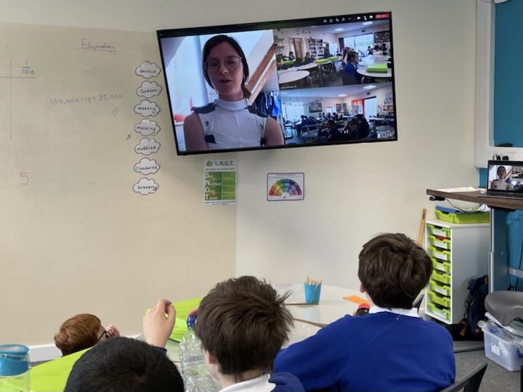 Year 5/6 have been fully inspired by @daylerushton today! We were fascinated to learn about her role as a team sports designer for <a href="/PUMA/">PUMA</a> We discovered how large companies are becoming sustainable and also some key life skill messages about how to overcome challenges  #soar