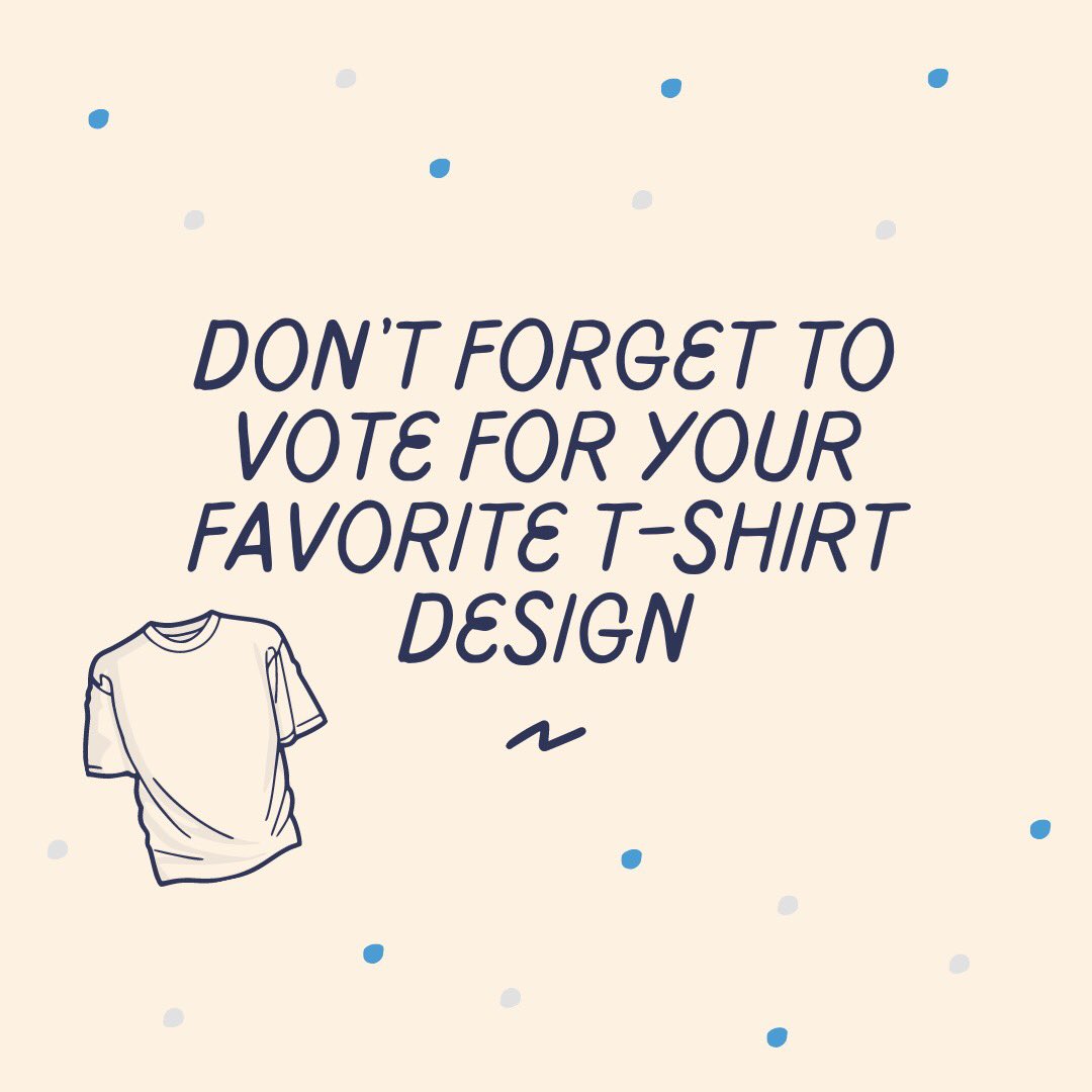 Voting ends tonight! Link to the voting form is in our linktree.