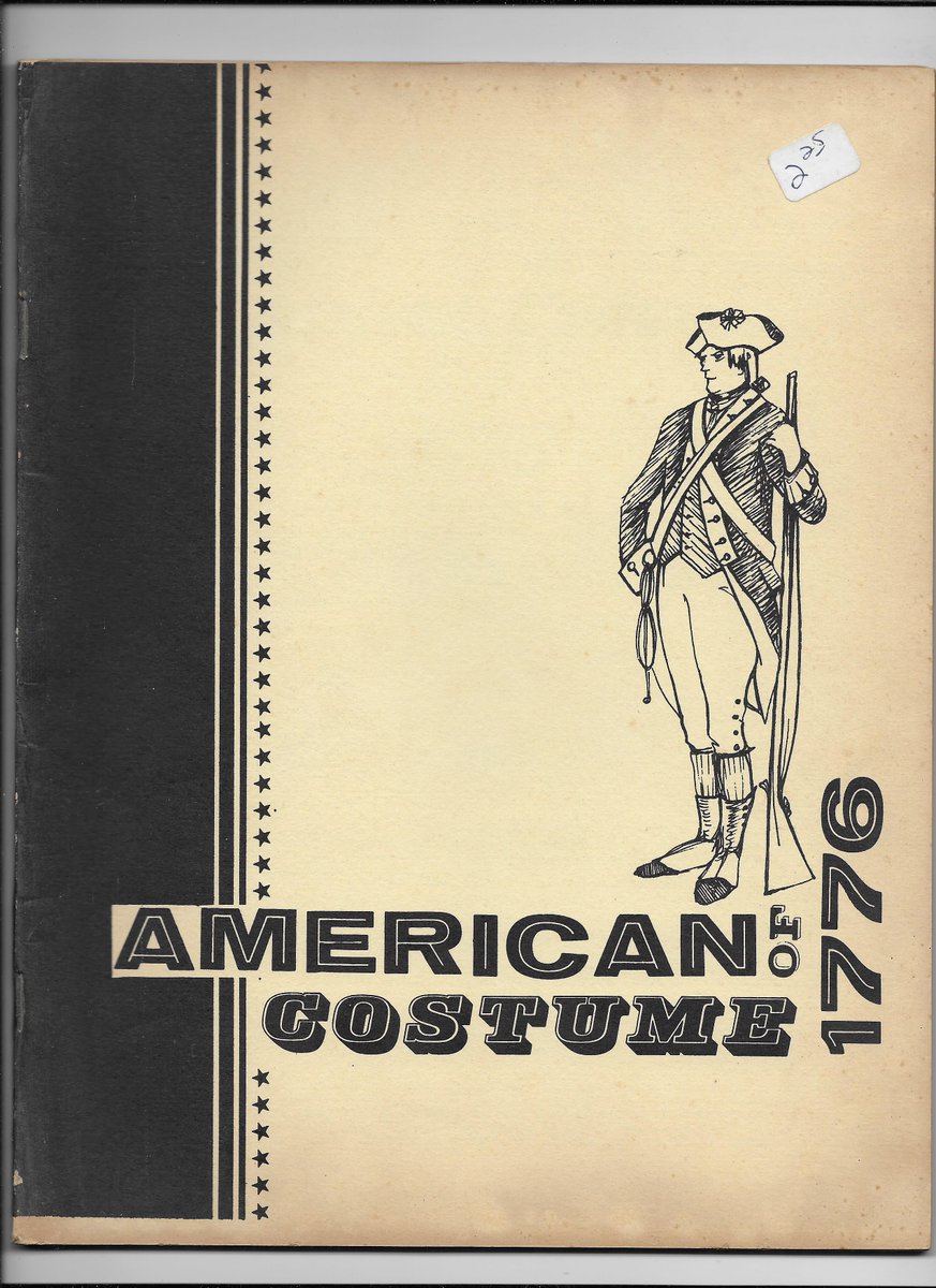 EMGraphicsOnWeb's tweet photo. Check out American Costume of 1776 SC Alan Armstrong &amp; Ken Small 1975 Channel Press  https://t.co/LAXrcJKkRr via @eBay https://t.co/kSTB5Ri7BX