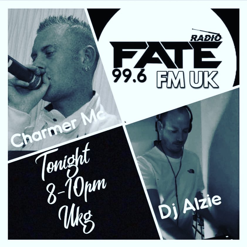 TONIGHT 8-10PM LIVE ON FATEFMUK.NET 99.6FM ESSEX KENT LONDON  ALONGSIDE <a href="/DJ_Alzie28/">DJ Alzie..PROMO</a>  PLAYING OLDSKOOL GARAGE 🏆🎤 WE ARE BROADCASTING LIVE ON FB AND INSTAGRAM TOO. SEARCH FATE FM UK 🏆🏆🏆🏆