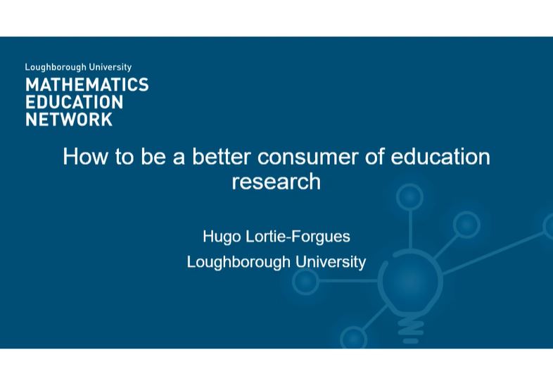 Loughborough Department of Mathematics Education tweet media