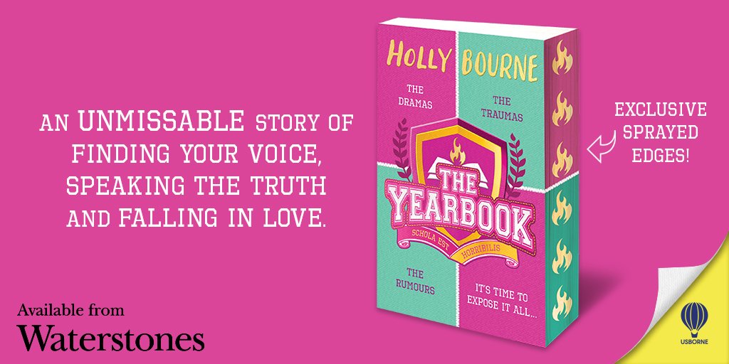 Holly Bourne Thrilled To Reveal The Waterstones Special Flame Edition Of My 10th Ya Novel The Yearbook Available To Pre Order Now And Here Sprayed Edges Of Fire For Anyone Who Holly Bourne Thrilled To Reveal The Waterstones Special Flame Edition Of My 10th Ya Novel The Yearbook Available To Pre Order Now And Here Sprayed Edges Of Fire For Anyone Who