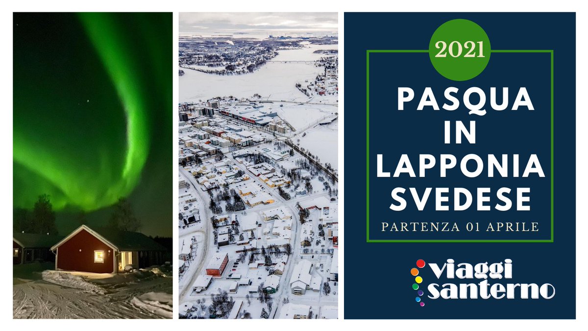 PASQUA in Lapponia svedese! 🇸🇪 🥚
soggiorno con accompagnatore dall’Italia dal 01 al 05 Aprile.
Info in agenzia ☎ 0542.33200
#ioviaggiosanterno #viaggisanterno #pasqua #imola #bologna #emiliaromagna #haparanda #milano #lapponia #ioviaggio