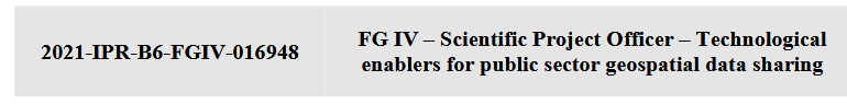 hireuter's tweet photo. If you are on an EPSO CA reserve list - interesting job opportunity at JRC in Ispra  working on Technological enablers for public sector geospatial data sharing https://t.co/AZlz2KBQgM https://t.co/x42OCmJ7qG