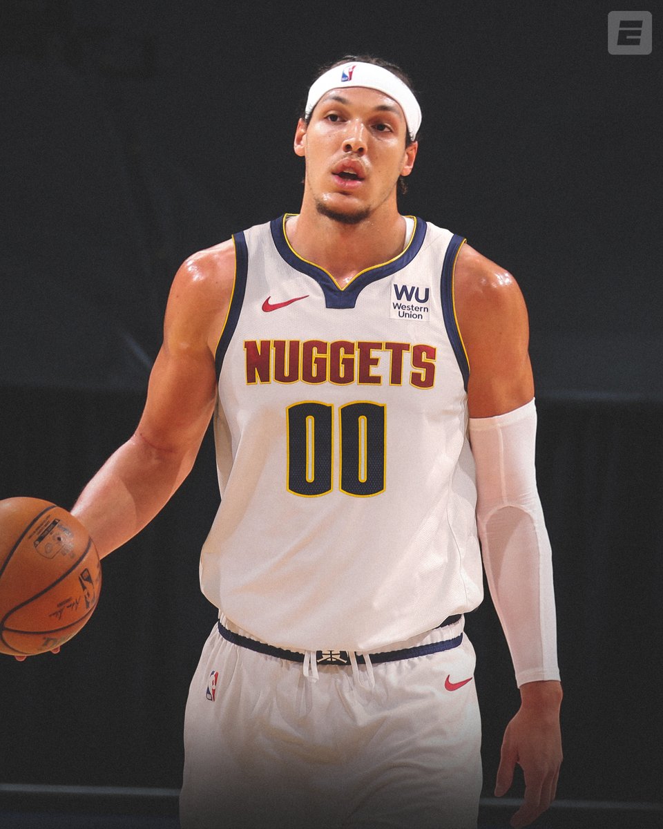 espn's tweet image. Orlando ➡️ Denver

Aaron Gordon is officially heading to the Nuggets, a source told @wojespn.