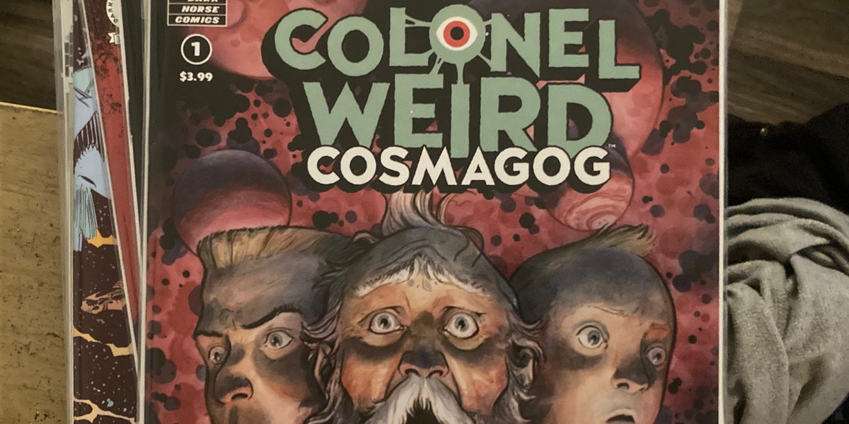 esmeshadowmagik's tweet photo. Time to get a little weird. #colonelweird #cosmagog #blackhammer #darkhorse https://t.co/fpJuRTvfzy