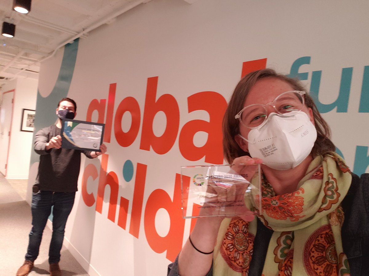 Global4Children's tweet photo. Thank you @Catalyst_2030 for the recognition and support! The award highlights our flexibility and commitment to sustainable change. 💪 https://t.co/XHVFd2Fl8I