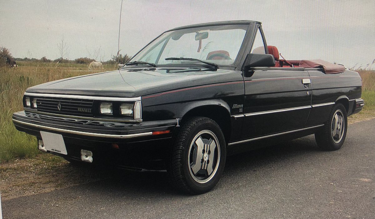 KNACnl's tweet photo. KNAC-lid vraagt om hulp: hij is al meer dan een jaar op zoek naar een voorruit voor zijn Frans/Amerikaanse Renault/AMC Alliance convertible uit 1986. Kunt u helpen, mail dan naar vries.25@hccnet.nl Dank! https://t.co/9dRZx2HVTp