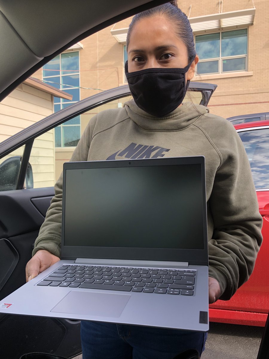 Here is another happy student, this time from the Empowering Parents program, who received a free computer to aid her in taking English classes with us! #ESLC #OurStudentsAreAmazing