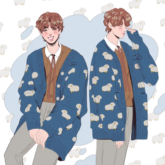 ?☁️ #btsfanart #jin 