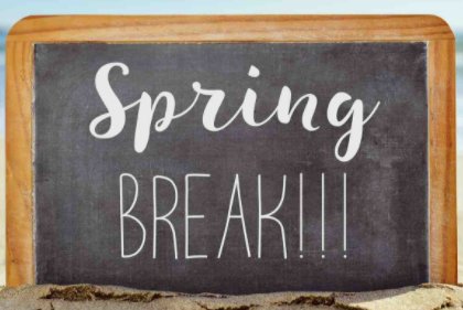 Friday is the last day of school prior to Spring Break. School is out 3/29-4/5.  We start again on Tuesday, April 6.  Enjoy your break!! #PikeProud