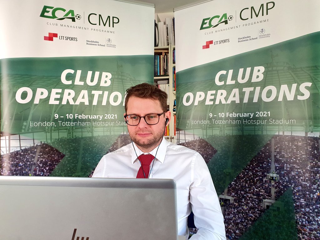 club_affairs's tweet photo. We are pleased with the delivery of the #ECACMP session 5 on #ClubOperations this week, which provided a lot of positive energy when looking ahead at the future of operations in the world of #football. https://t.co/foHh1YskWO