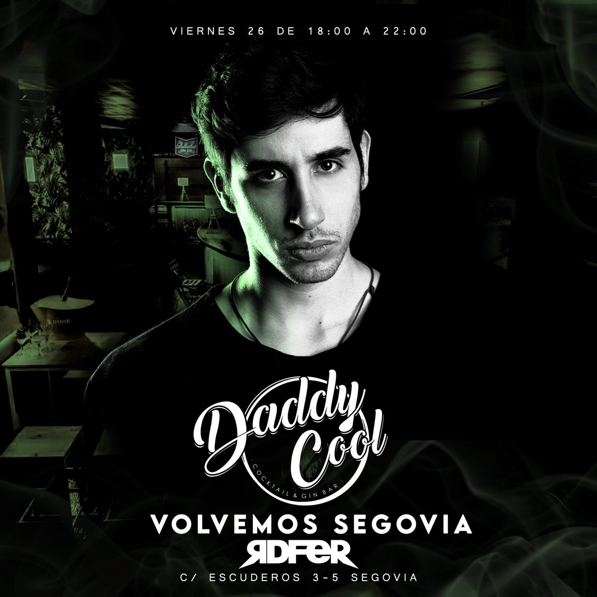 Ya tenemos fecha!!!
El viernes nos vemos SEGOVIA
 #music #Segovia #dj