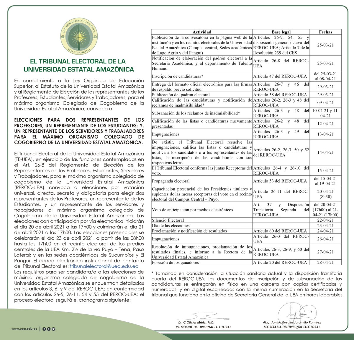 Universidad Estatal Amazónica Sede Sucumbíos tweet media