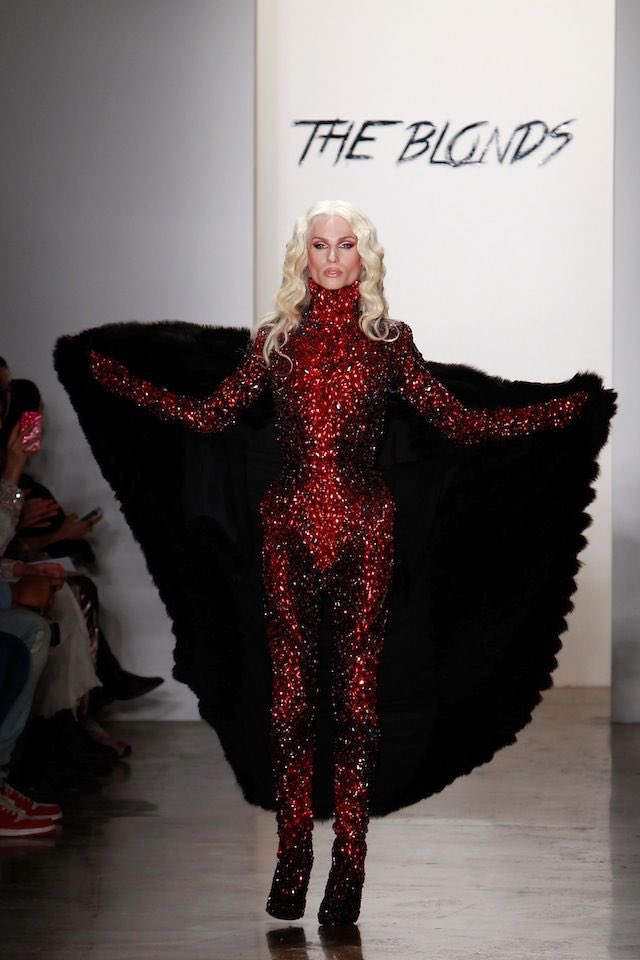 fashion_horror's tweet photo. The Blonds Fall 2013 Ready-To-Wear Collection https://t.co/PQKAsRI1SN
