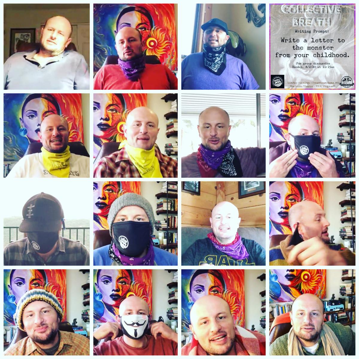 Up close and personal with Bruka's Poet In Residence - Jesse James Ziegler. conta.cc/397oFxa