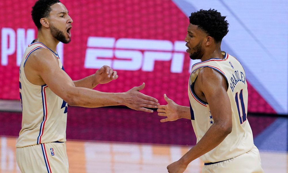 PHLSixersNation's tweet photo. To Tony Bradley aka TB11,

We just want to say thank you for your time in Philly. You helped this team not miss a beat when our MVP went down.

Can't wait to see your game continue to grow in OKC! https://t.co/Ko1niSe9ER