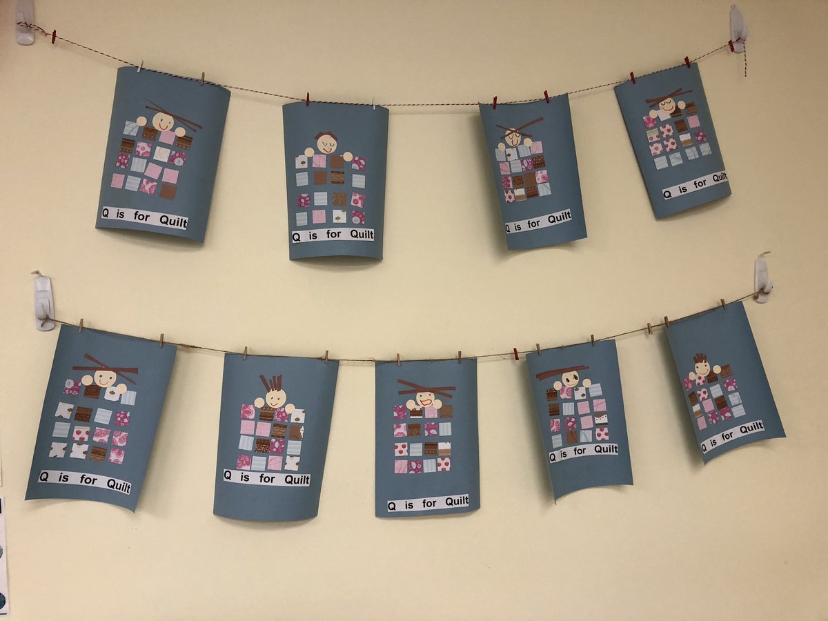 SOPreschool's tweet photo. Qq is for Quilt.
Quite cute. ❤️ https://t.co/XR0TWVm891