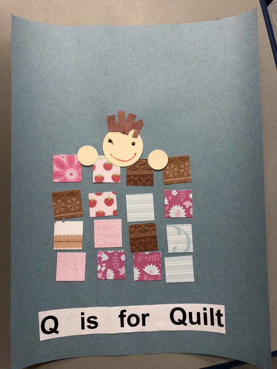 SOPreschool's tweet photo. Qq is for Quilt.
Quite cute. ❤️ https://t.co/XR0TWVm891