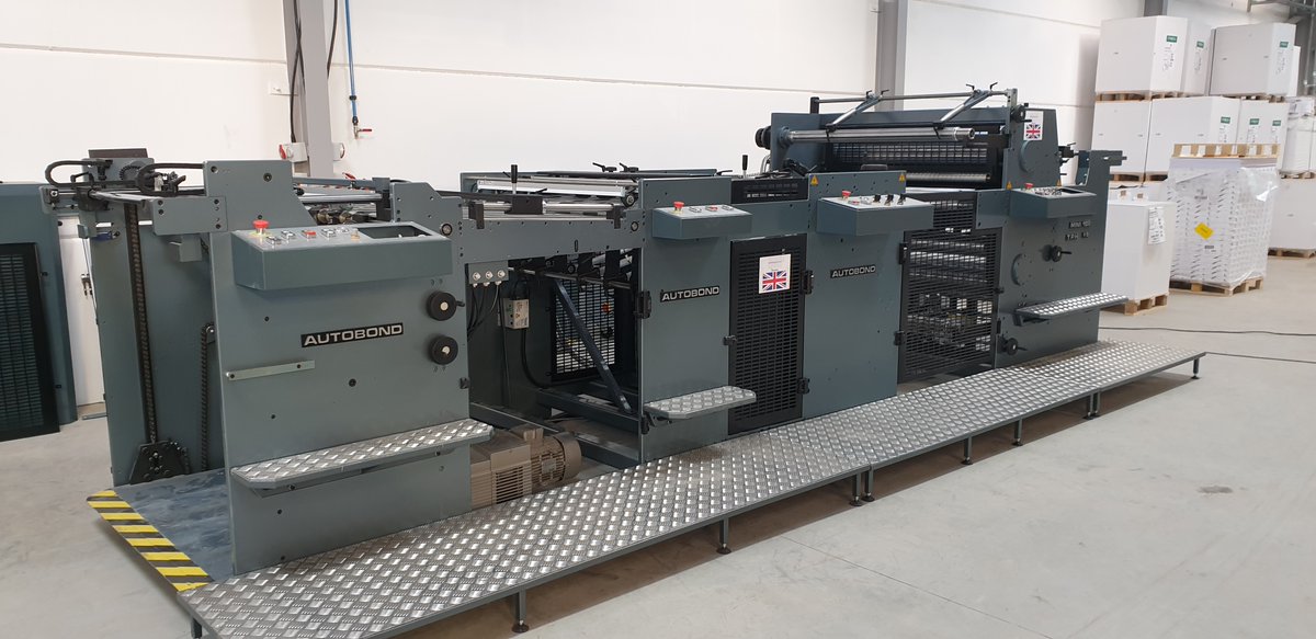 A new era of laminating has arrived at Stirland Paterson today. Our brand new Two-Sided B1 Thermal Laminator has been installed. This new addition to our plant list has the capability to laminate 15,000 sheets per hour. #print #machinery #future #design #business