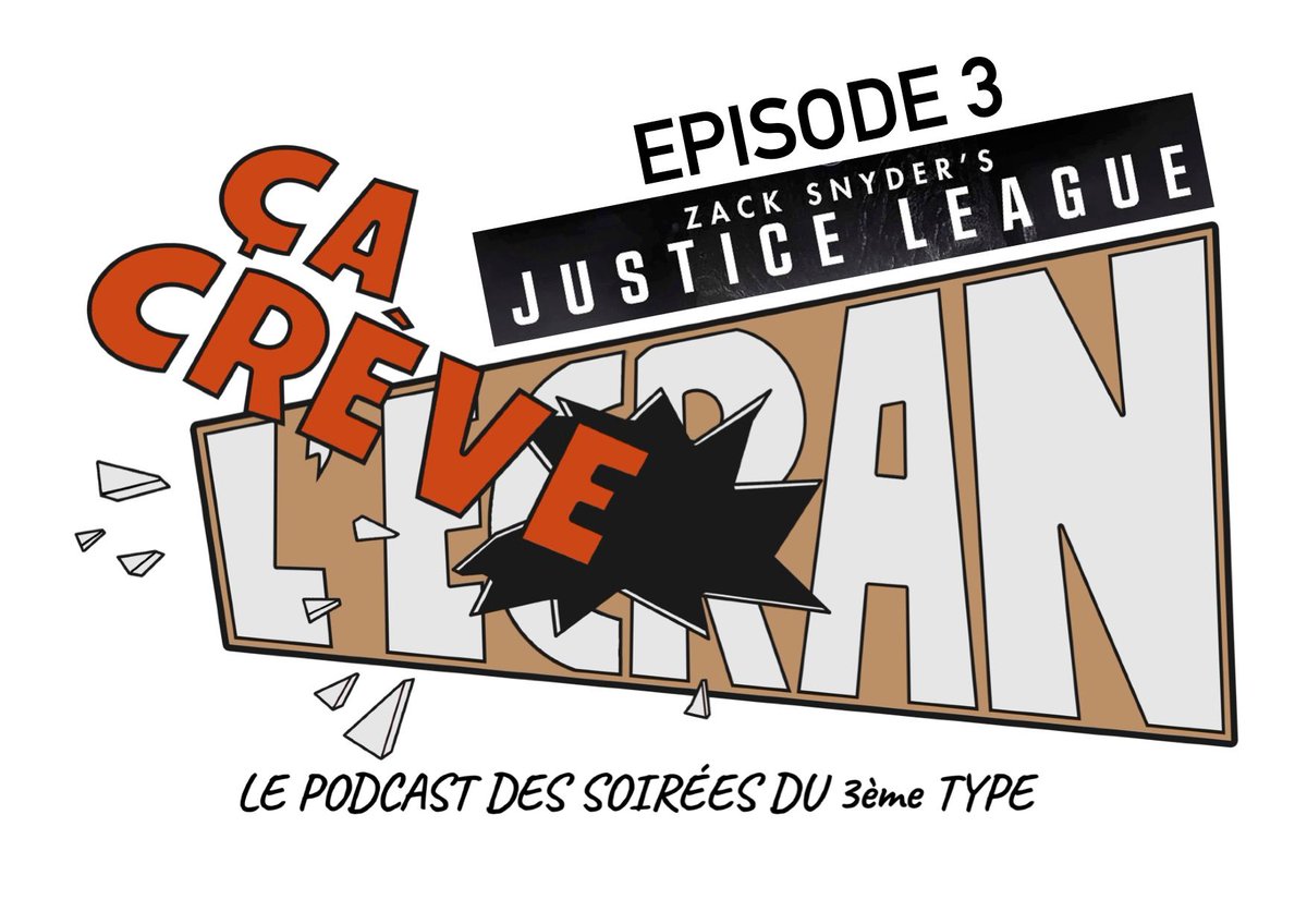 les_type's tweet photo. Tout le monde en parle alors on allait pas se priver ! L'Episode 3 du podcast #CaCreveLEcran est sorti ! Et on y parle du dernier gros film en date, les 4h de #JusticeLeague de #ZackSnyder. Attention #spoiler alerte. --> https://t.co/PnKUP2kKg0 https://t.co/xLK96h0hp0