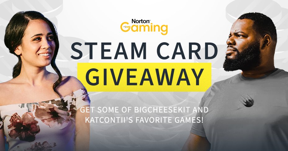 NortonGaming's tweet photo. Tackle your Steam wishlist: enter to win a $750 Steam gift card and a free Norton 360 for Gamers subscription! Ends 4/14/21 9:00:00 AM EST.  No purch nec. 18+, 50 US &amp; DC. Official Rules at https://t.co/TPLT4XOuaj https://t.co/eVysvED8dZ