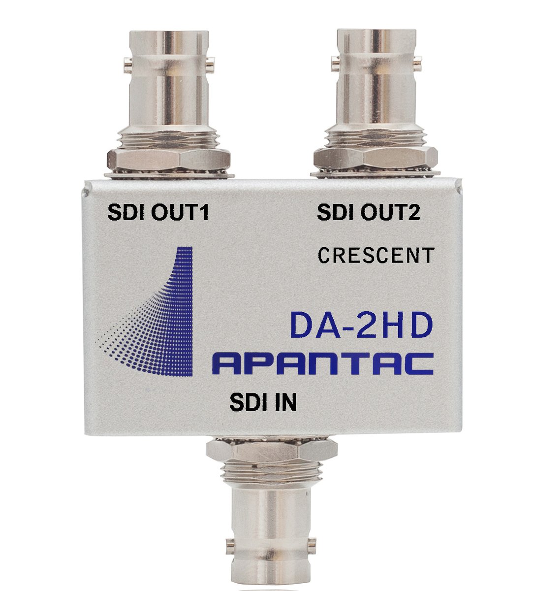 Markertek's tweet photo. No Power, No Problem!
The Apantac DA-2HD is a passive 1x2 triple-rate SDI/ASI/Composite Distribution Amplifier. Perfect for remote camera locations!
In-stock at Markertek: https://t.co/0QumVvPPAU
#broadcast #sports #medical #apantac #passive #Markertek #avtechnology https://t.co/2ADZye5xzK