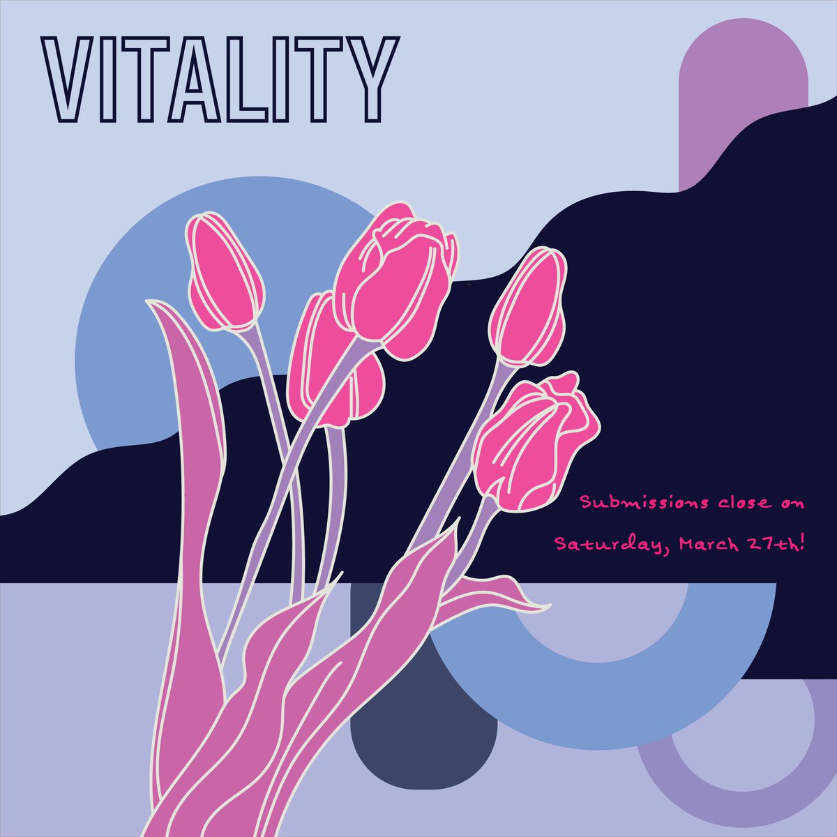 MetrosphereMag's tweet photo. Only a couple days left creatives! Submissions close on Saturday, March 27th. You still have a chance to be featured in Metrosphere’s spring issue: Vitality. We want your work. Send it in!! If you have questions, email us at: submission.metrosphere@gmail.com 
@MyMetMedia https://t.co/IZzemKN43o