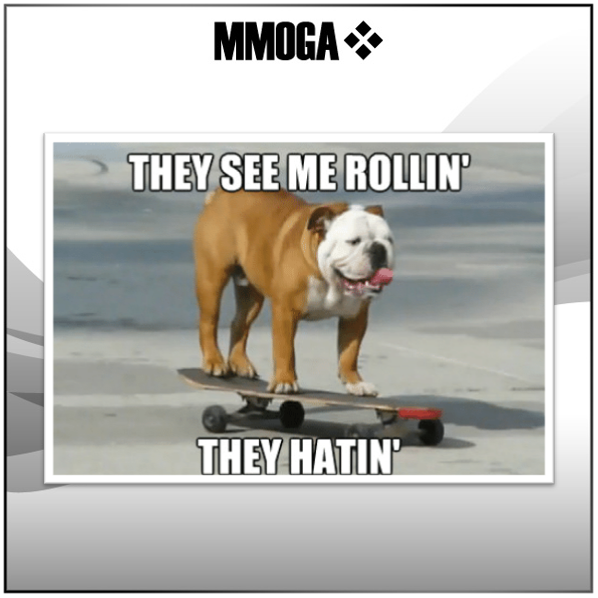 MMOGAcom's tweet photo. Sun´s out, weekend in sight....NIIIICEEEE! 😎
#sun #summer #spring #outside #skate #rollin #outdoor #enjoyweather #ridin #dog #dogmemes #mmoga #gaming #gamingmemes #dogcontent https://t.co/nGSf9H74En