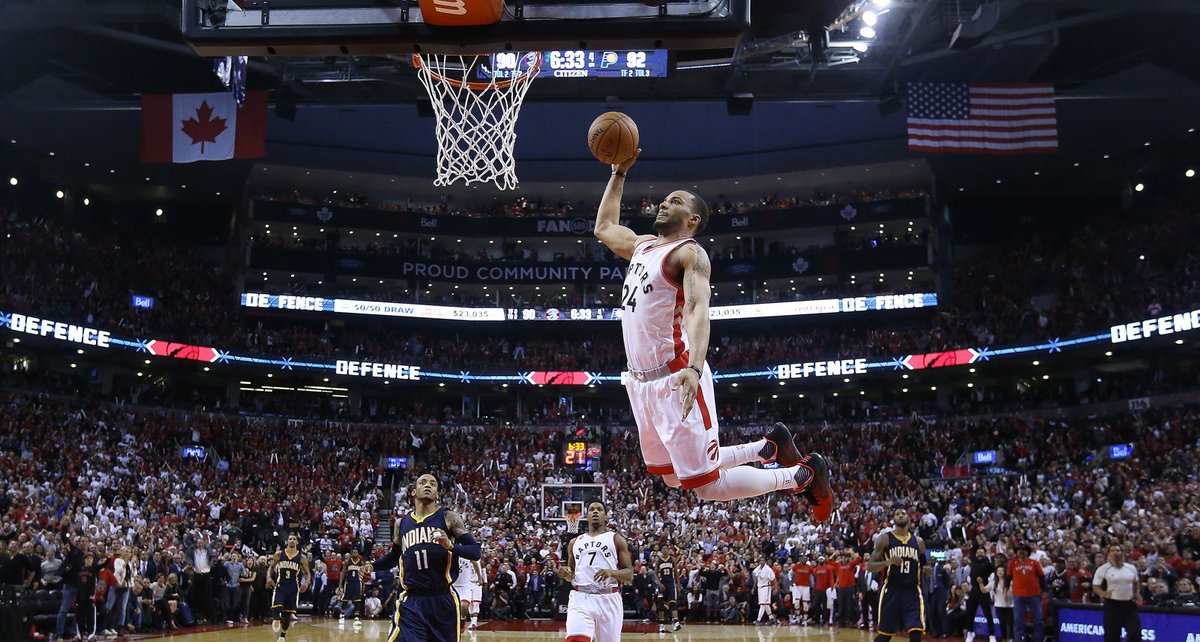 JLew1050's tweet image. Don't forget, without Norm Powell's series-saving 4th-quarter in Game 5 vs Indiana (as a rookie in 2016) the We The North Raptors may have been dismantled 5 years ago, pre-championship.

His fingerprints are all over the greatest era in franchise history.