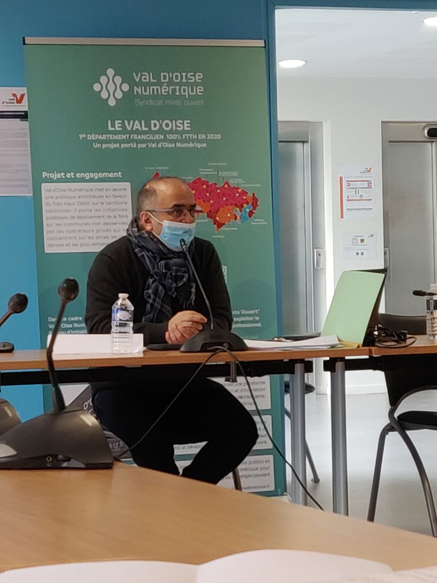 Val d'Oise Numérique (@valdoisenum) on Twitter photo Réunion d'échanges sur les modalités et les problèmes d'exploitation des infrastructures très haut débit dans le Val d'Oise entre <a href="/valdoisenum/">Val d'Oise Numérique</a>, les maires du #valdoise et les opérateurs commerciaux et d'infrastructure.
#fibre #solution Réunion d'échanges sur les modalités et les problèmes d'exploitation des infrastructures très haut débit dans le Val d'Oise entre <a href="/valdoisenum/">Val d'Oise Numérique</a>, les maires du #valdoise et les opérateurs commerciaux et d'infrastructure.
#fibre #solution
