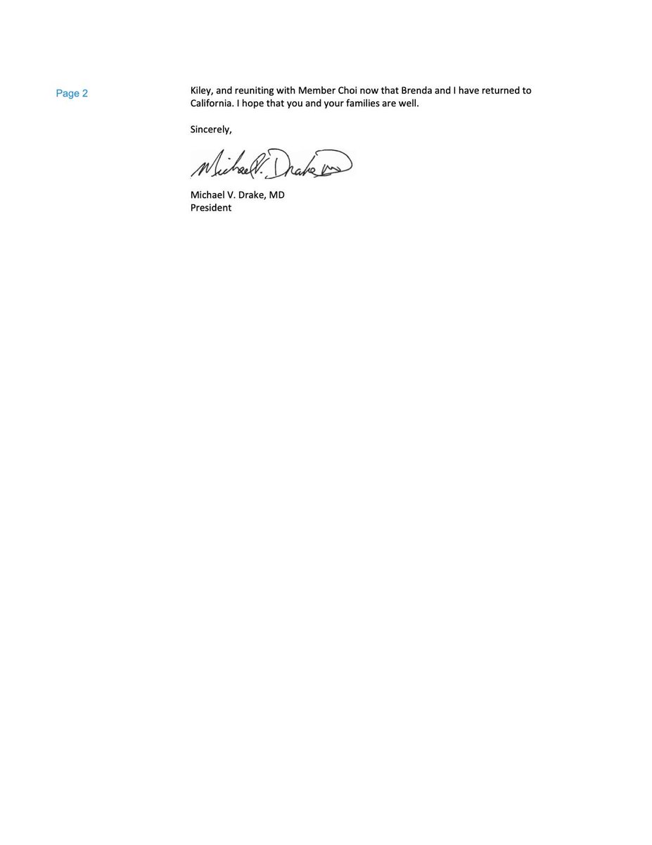 KevinKileyCA's tweet image. The UC President and CSU Chancellor responded to my concerns about inhumane conditions on some campuses. Our universities are not prisons. We need to restore a real college experience.