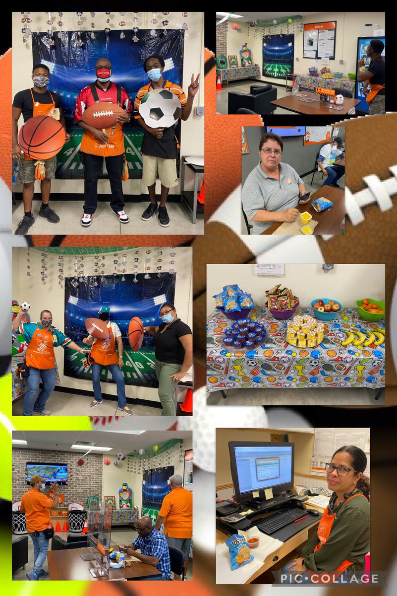 Samantha_6376's tweet photo. #hd6376 Celebrating our success sharing with AJ and Chris! Sports theme is a hit! Associates are excited to celebarte!😎#games #nachos #cheesesauce #salsa #pretzels #fruit @a_2da_j @steven_magloire @KarissaKelly18 @wen_patton2016 @0221_Tony https://t.co/UXBMKgNs0m