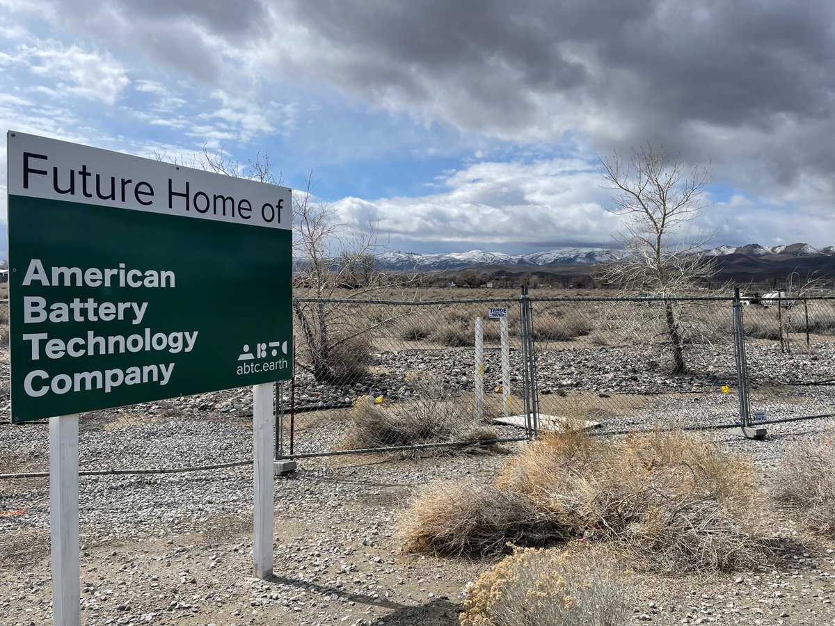 abt_company's tweet photo. Final geotechnical investigations at the pilot plant site in #Nevada are taking place today and tomorrow. Following completion of the investigation, the Miles Construction team can submit grading #permit applications to the City of Fernley. https://t.co/i108vd7Ked https://t.co/ZCHnQomj9v
