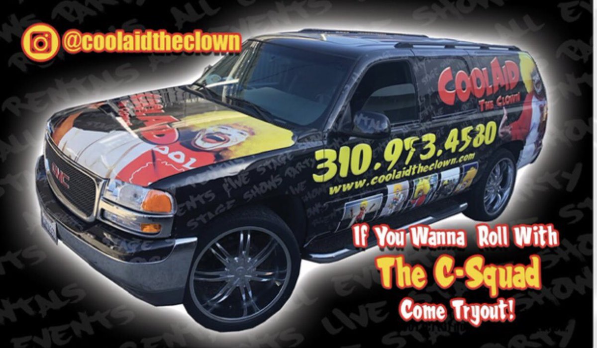 coolaidtheclown's tweet photo. Hit me up for more information 
#coolaidtheclown https://t.co/RO0WkkWNC5
