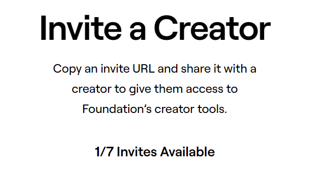 I've 1 invitation for @withFND left and I would like to share it to an AMAZING artist ! 👁️👁️

Share me your best work and I if I found a masterpiece I will give the link away ! 

I really hope I will find somoene who will stand up out from the crowed

RT / Like to spread it 🔁🔥