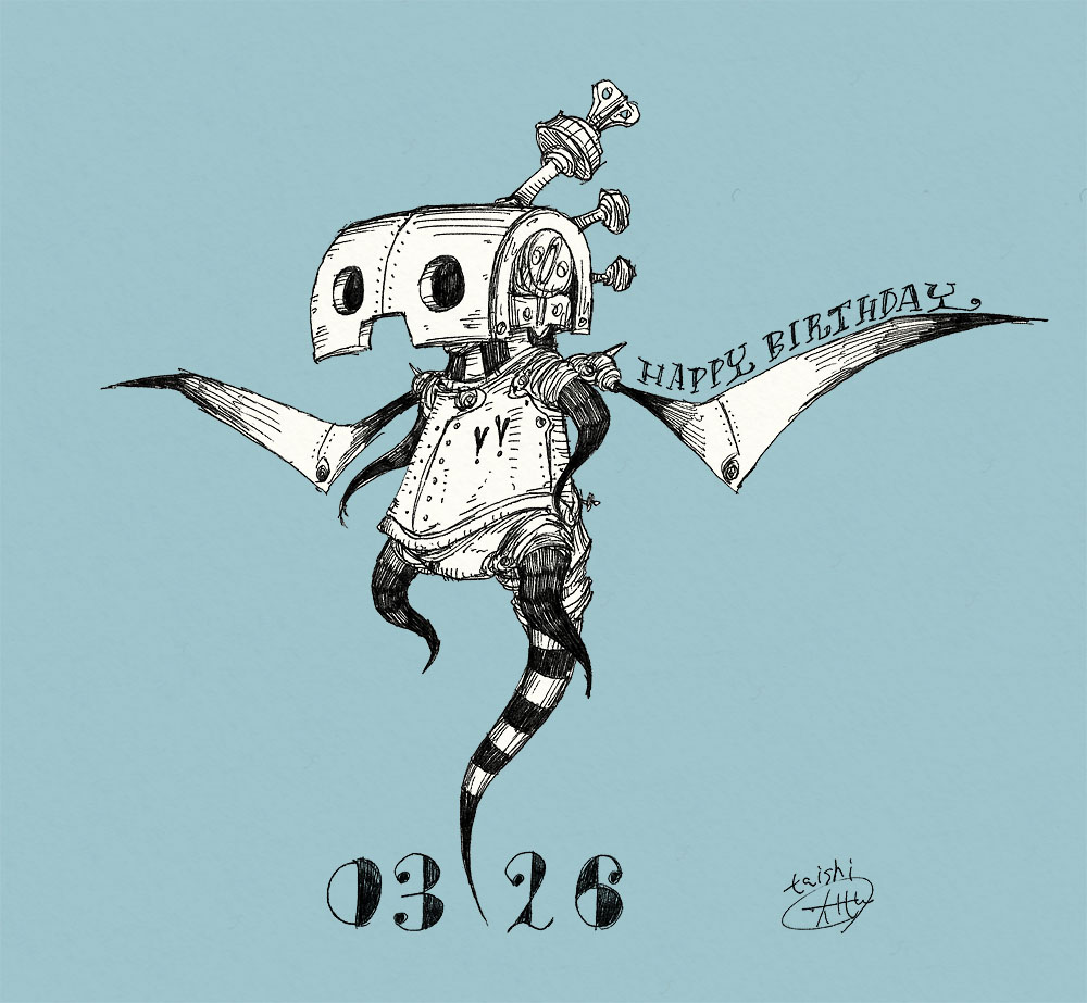 3/26生まれの方、お誕生日おめでとうございます。
3月26日生まれの方に届くと嬉しいです。

いつもより素敵な一日となりますように。

#誕生日 #happybirthday #3月26日 #3月 #イラスト #ボールペン画 