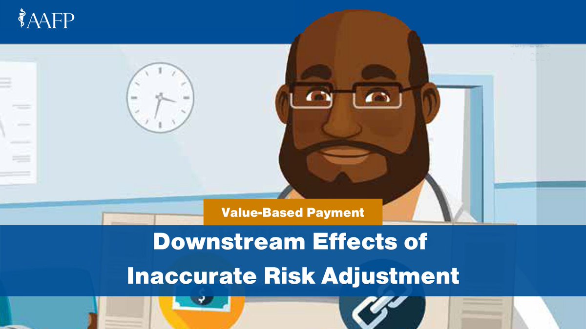 aafp's tweet image. In a value-based payment arrangement, if the risk-adjustment factors for patients attributed to a practice are inaccurate, there are downstream effects. Learn strategies to improve risk adjustment using team-based care: ow.ly/BqrX50DFhcn #VBP #ValueBasedPayment