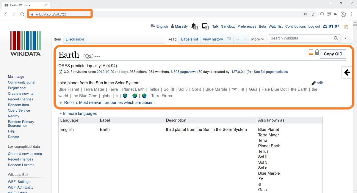 wikidata's tweet photo. #WikidataTips Did you know that adding the text ?safemode=1 at the end of the URL in the address bar of the browser loads the page without gadgets/common.css/common.js ? https://t.co/oVGeX3wUcd