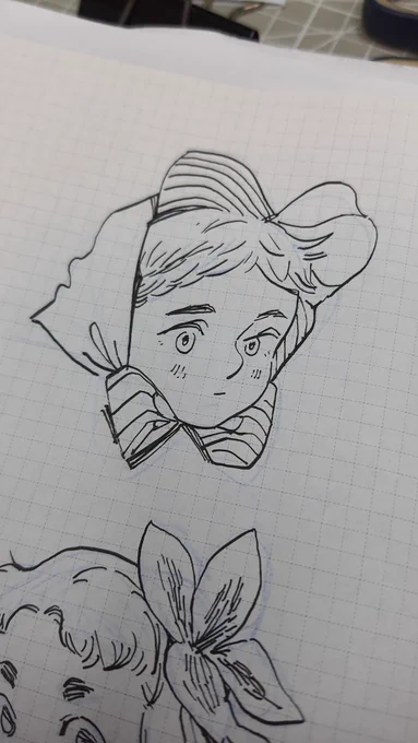 My art vacilates wildly between soft cartoons and very anime. 