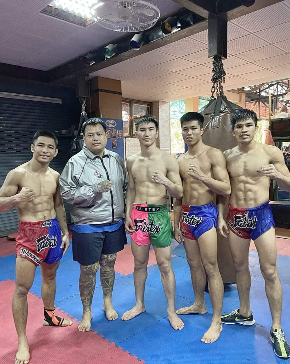 Phan K.S. on X: Yodmuay Tawanchai P.K.Saenchaigym is training at Fairtex  gym as he is passing through Pattaya. t.cosw39M6tJzM  X