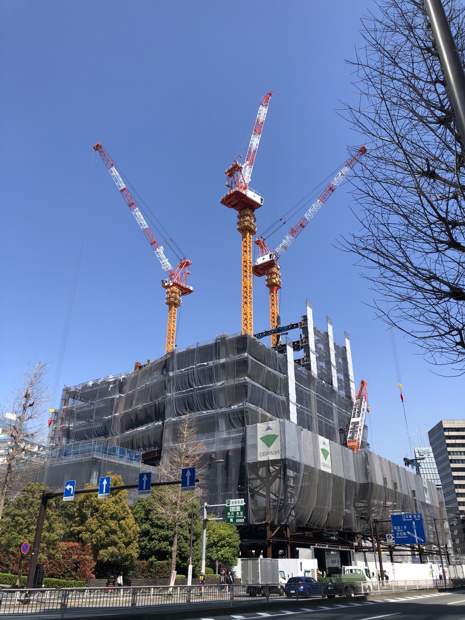 Keiyo1 おはようございます 東京三田再開発プロジェクトのクレーンさん O O 42階建オフィス棟建設中 タワー クレーン鑑賞協会 高層ビル T Co Xmgyciva2h Twitter